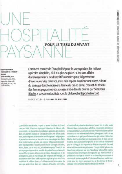 Le Grand Laval Elsa Gärtner et Sébastien Blache Annuaire Paysans de