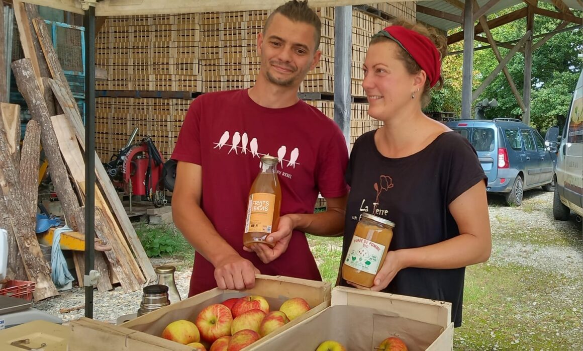 GAEC Les Fruits des Bois – Amélie Armand et Clément Rollant Amélie Bernard et Clément Rollant