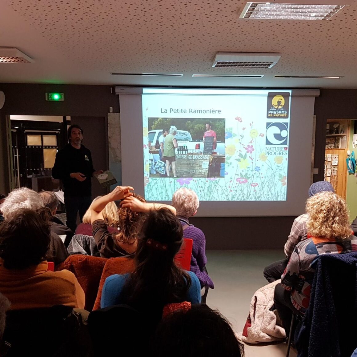 Groupe local sud Vendée Soirée sur le Dialogue Permanent pour la Nature organisé par l'AMAP Le Bonheur est dans le panier et le Groupe local Paysans de nature