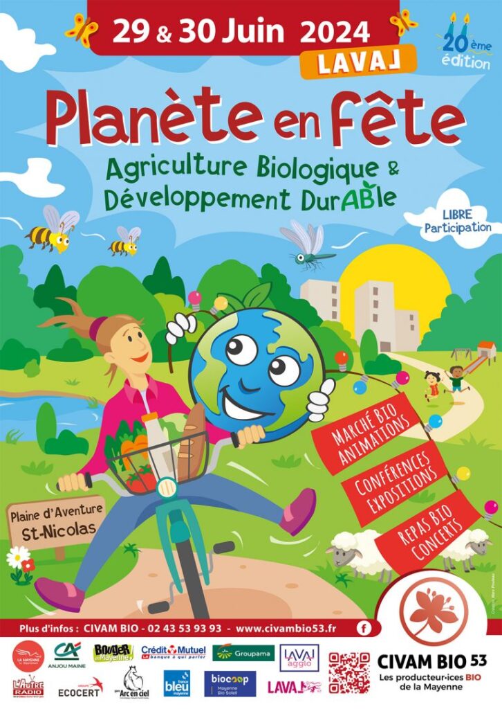 affiche planète en fête 2024