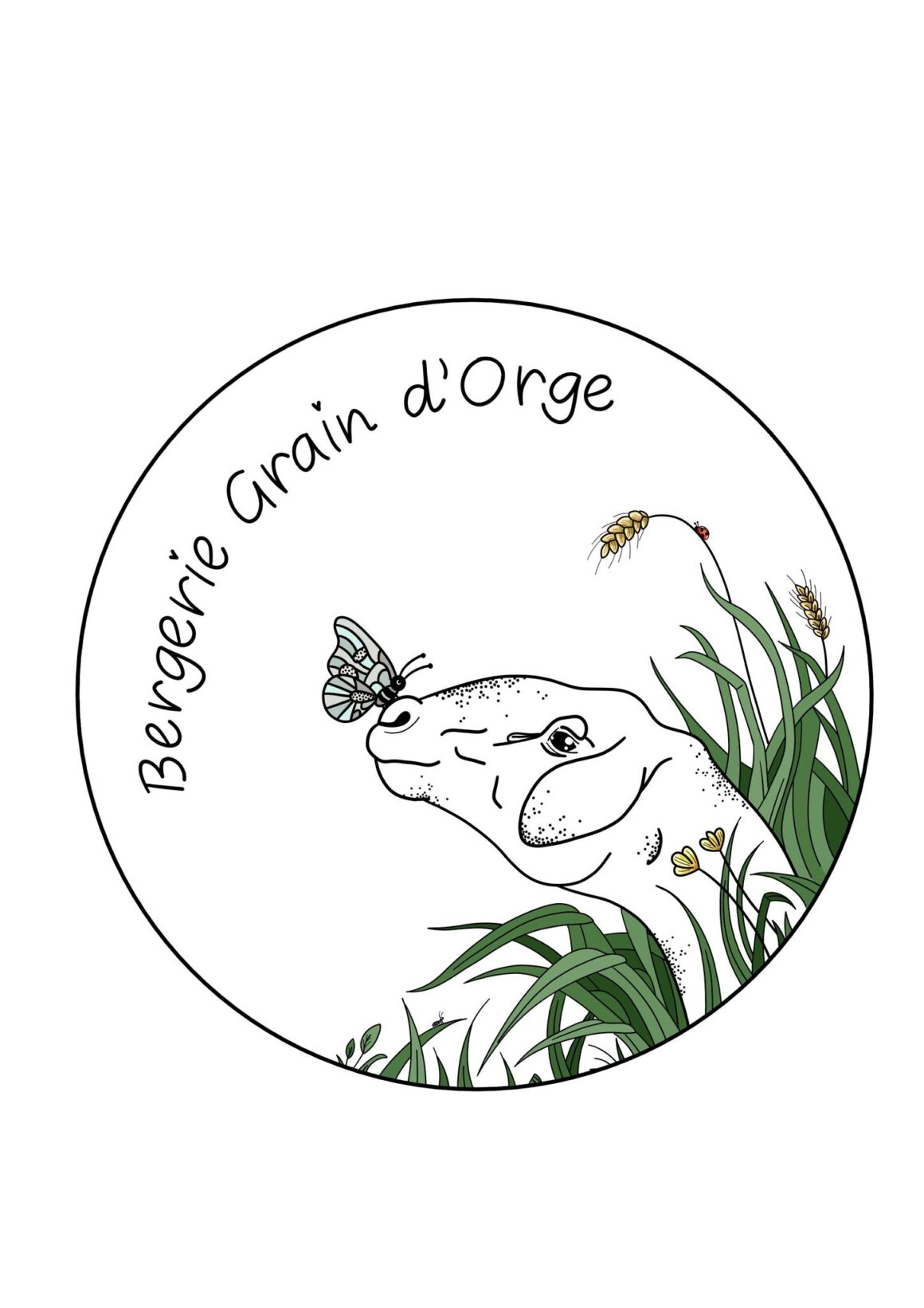 logo Bergerie Grain d'Orge Claire Argeot