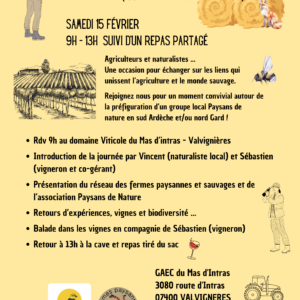 Rencontre PdN Sud Ardèche Nord Gard 15 février 2024