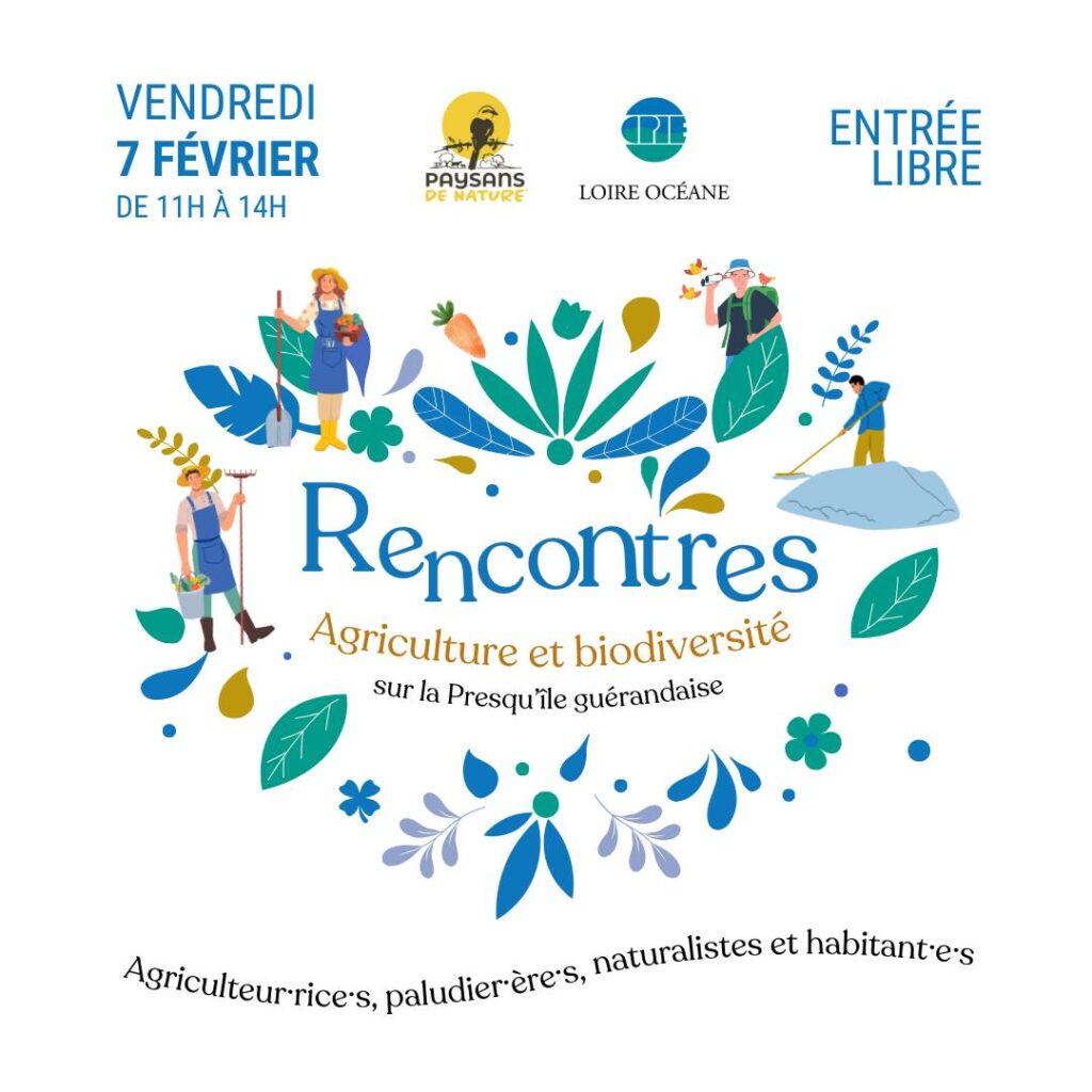 visuel rencontres CPIE Loire Océane 7 février 2025