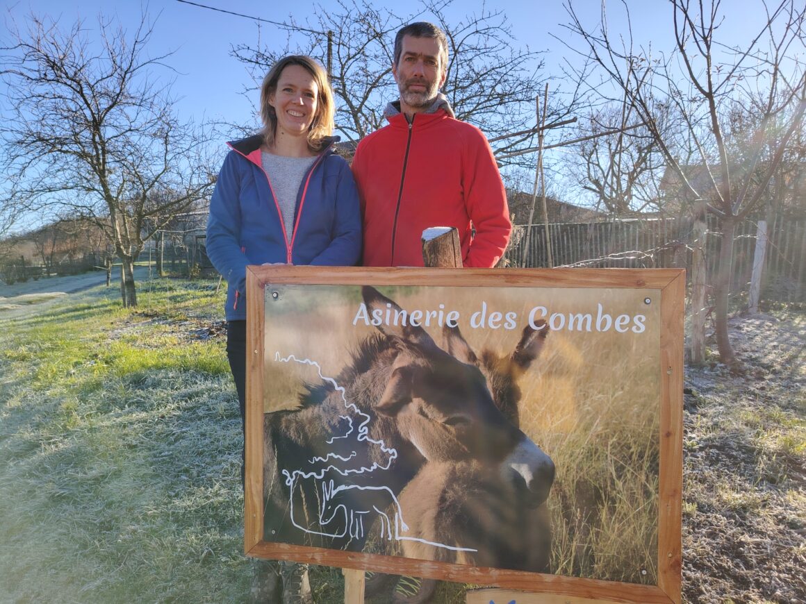 L’ Asinerie des Combes – Laurence et Michel Reichert Portrait des Paysans_photo Asinerie des Combes