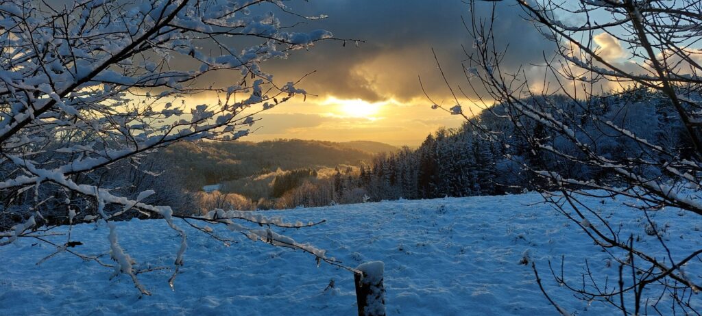 La Ferme Sous La Neige ©Chèvrerie du Fahys