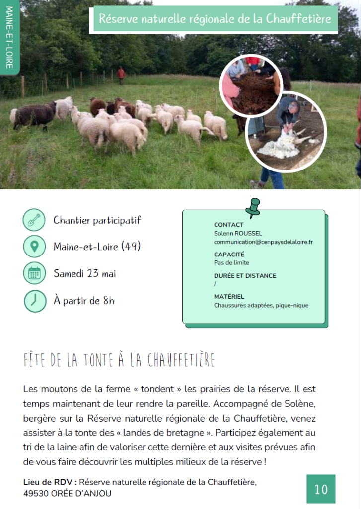 Fête de la tonte Chauffetière 2026