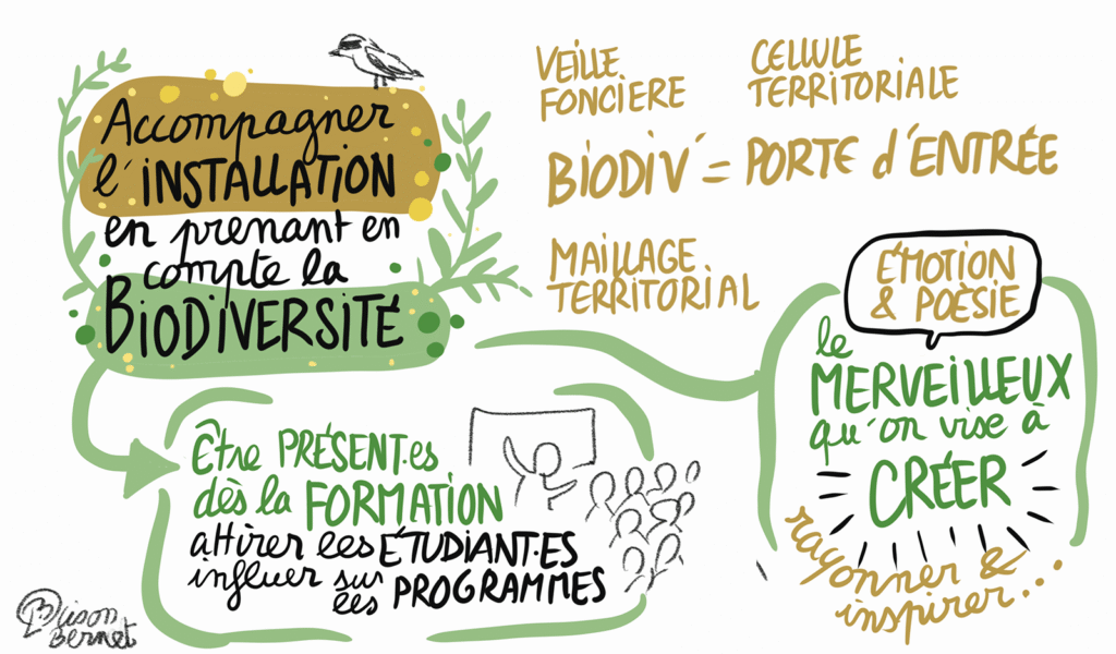 Lison Bernet - Séminaire installation pour la nature - accompagner l'installation en prenant en compte la biodiversité