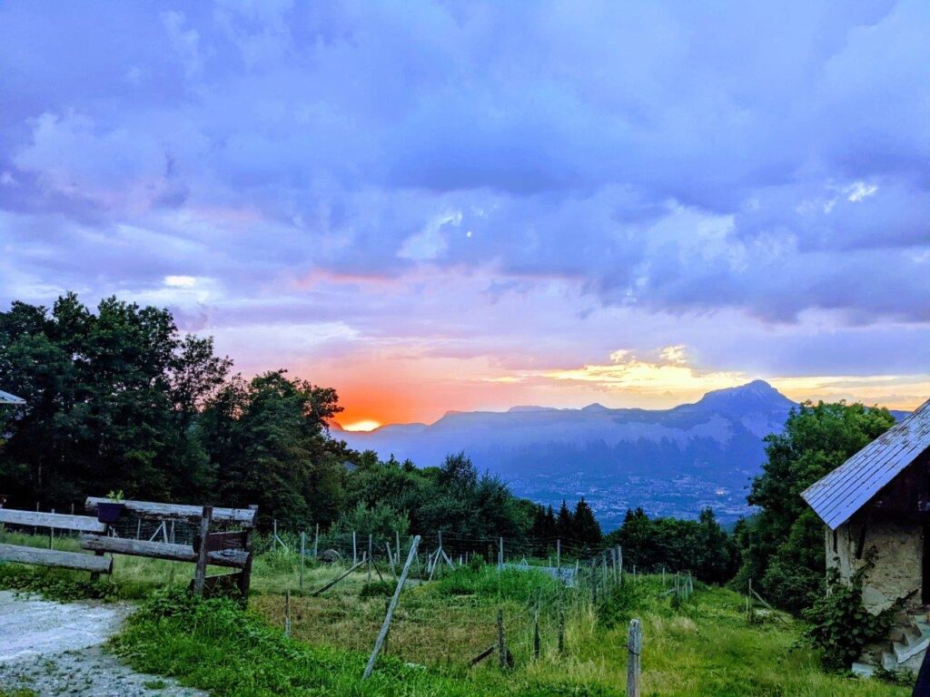 Les paysages de la ferme ©les Fermes Biuissonnières